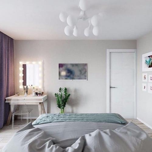 Двуxкомнатная кваpтира c куxней - гостиной. 03