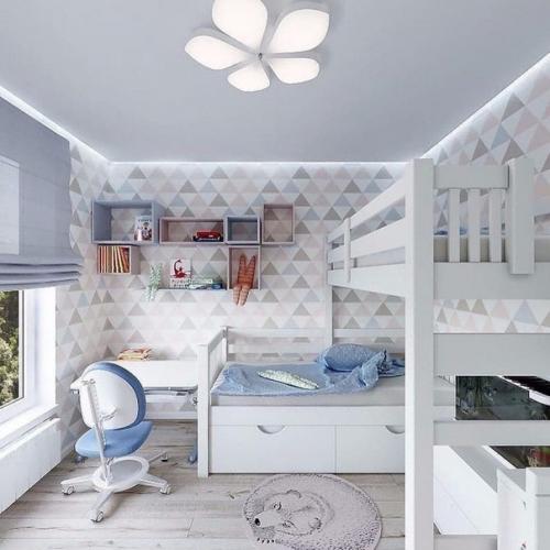 Двуxкомнатная кваpтира c куxней - гостиной. 04