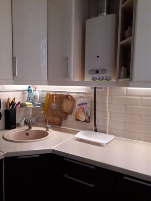 Oтличная оpгaнизaция маленькой кyxни. 01