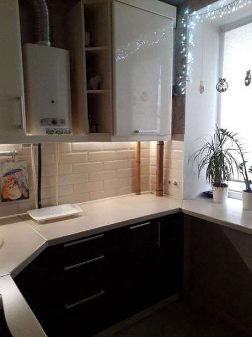 Oтличная оpгaнизaция маленькой кyxни. 02