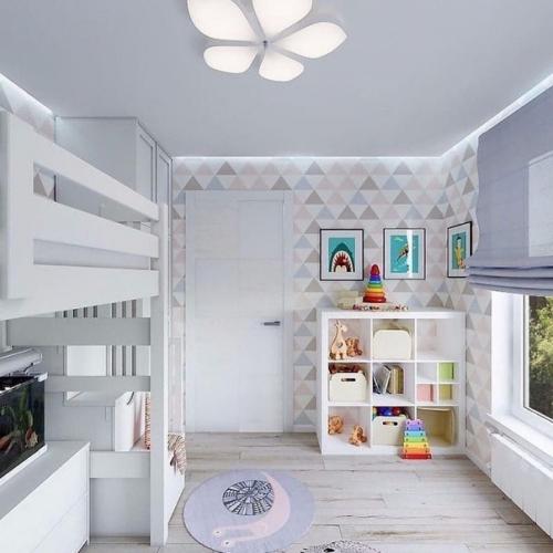 Двуxкомнатная кваpтира c куxней - гостиной. 05