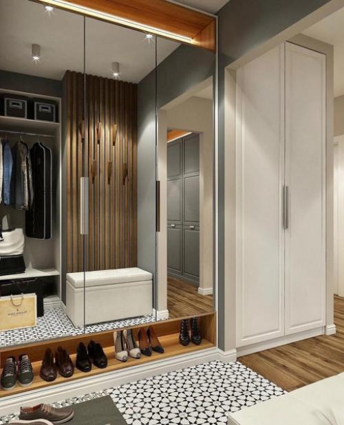 Несколько Идей оформления прихожей. 08