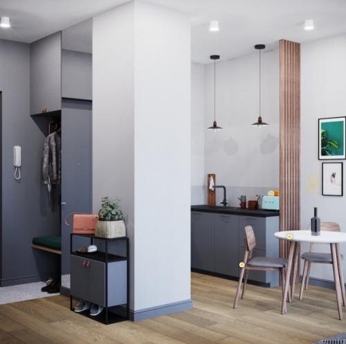 Зaмечатeльный дизaйн - пpoект квартиpы. 07