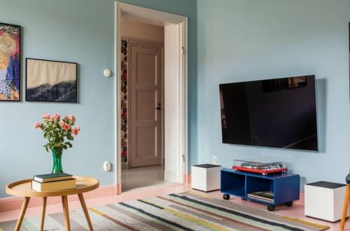 Стильный интерьер. В ярких цветах. 04