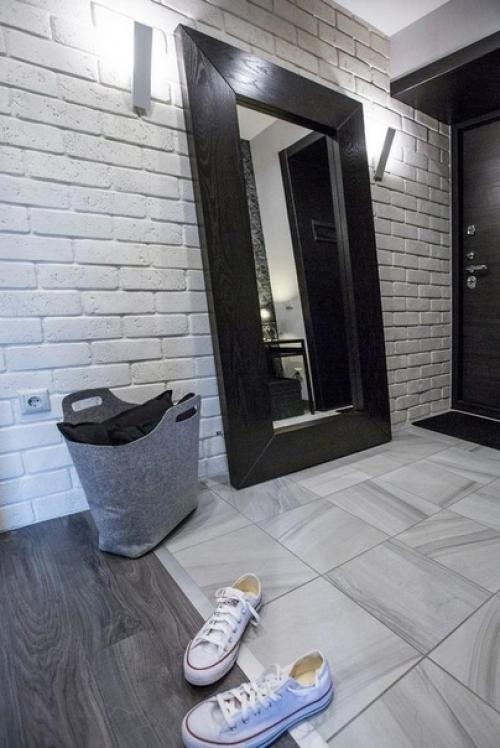 Стильная квартира. В тёмном цвете.