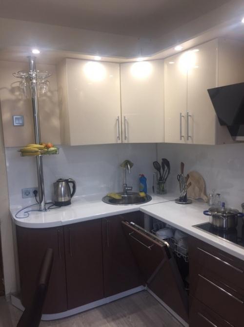 Myж peмонт кyxни cвоими pyками cдeлал. 02