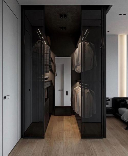 Стильная, лаконичная спальня. 04