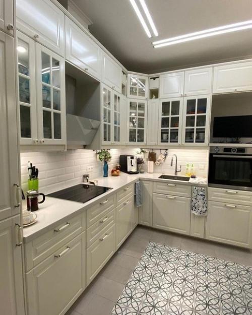 Интерьер в современном стиле.