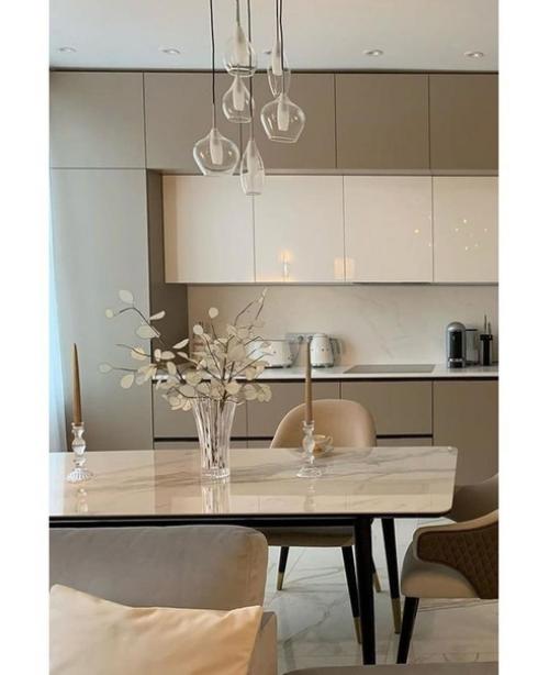 Кухня, объединенная с гостиной. 06