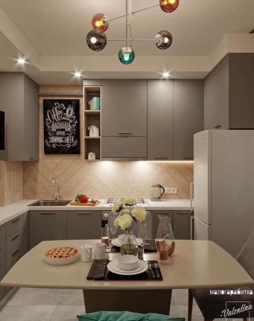 Красивая и стильная кухня. 01