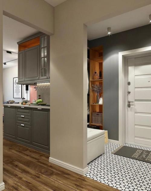 Несколько Идей оформления прихожей. 07