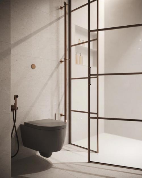 Стильная ванная комната.