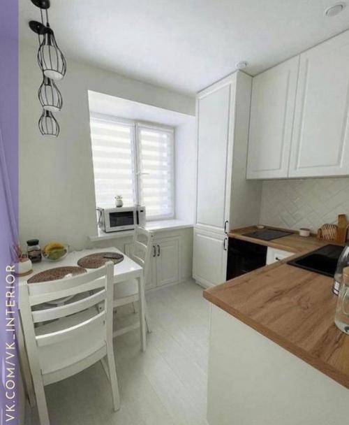 Небольшая кухня. В современном стиле. 01