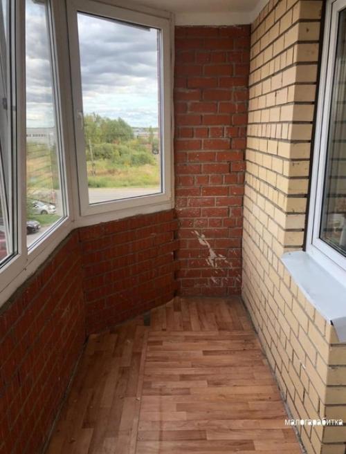 Результат переделки балкона.