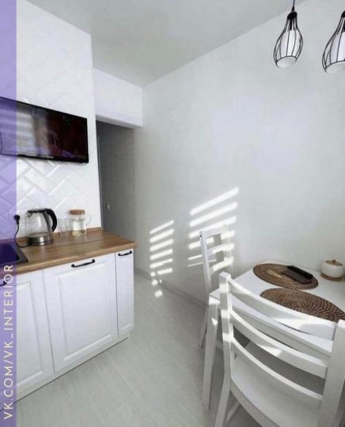 Небольшая кухня. В современном стиле. 02