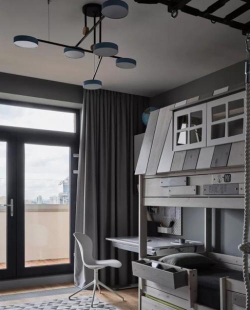 Просторная квартира. В современном стиле. 06