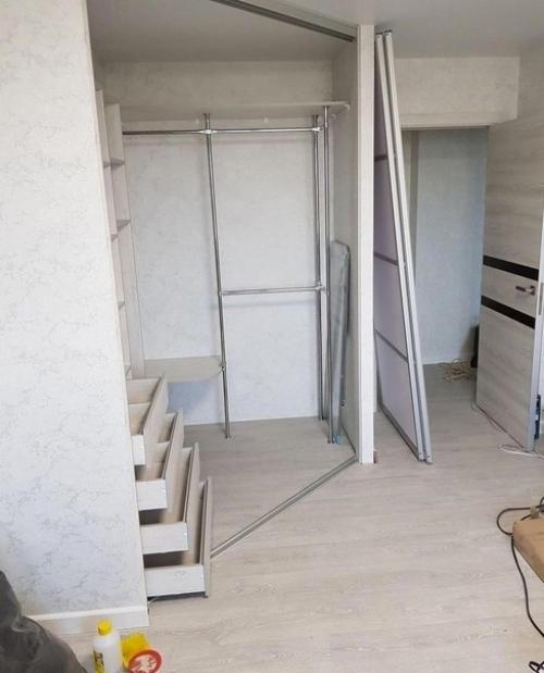 Обзор на гардеробную. 01