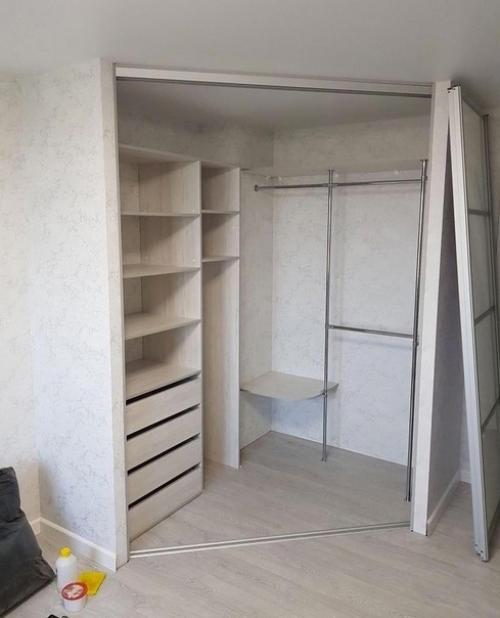 Обзор на гардеробную.