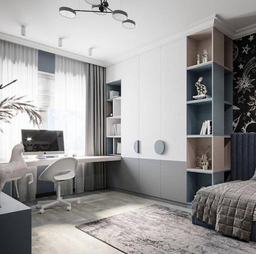 Интерьер детской комнаты.