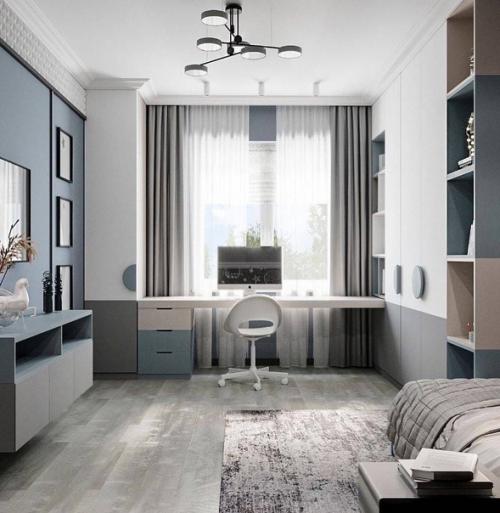 Интерьер детской комнаты. 01