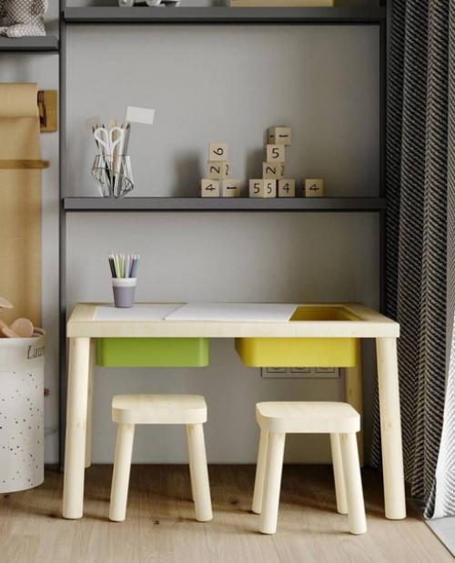 Интерьер детской комнаты. 08