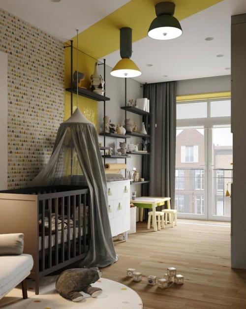 Интерьер детской комнаты. 07