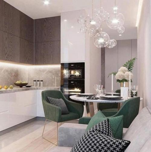 Интерьер просторной квартиры.