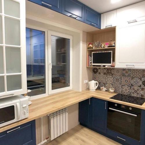 Интерьер кухни. В современном стиле. 01