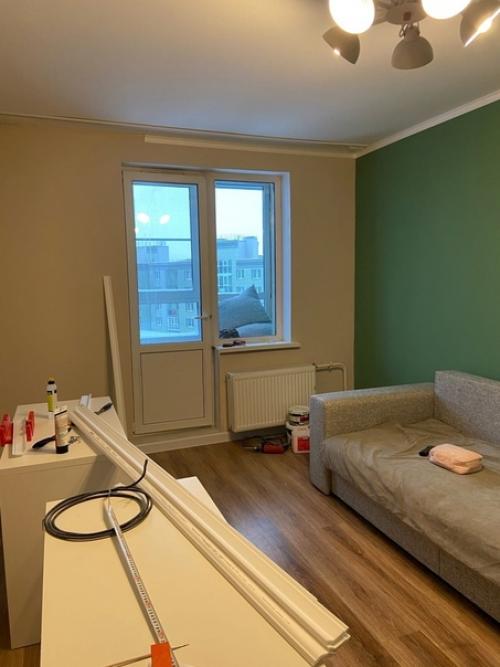 Подписчики ремонт комнаты закончили. 02