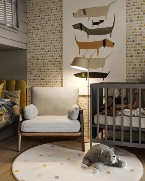 Интерьер детской комнаты. 06