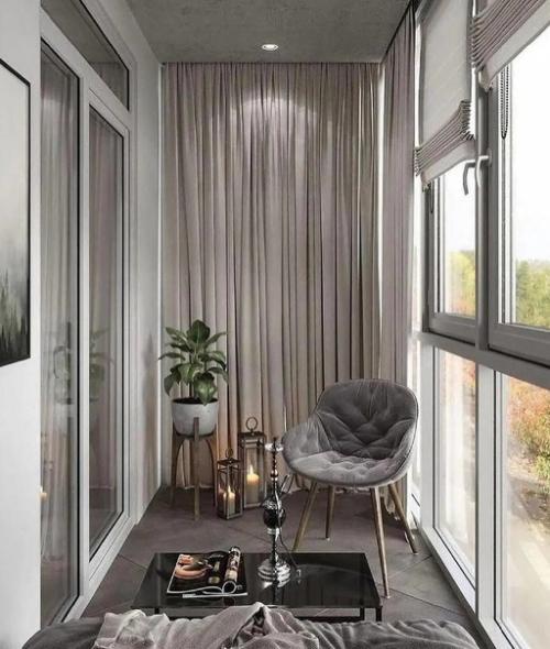 Идеи оформления балкона.