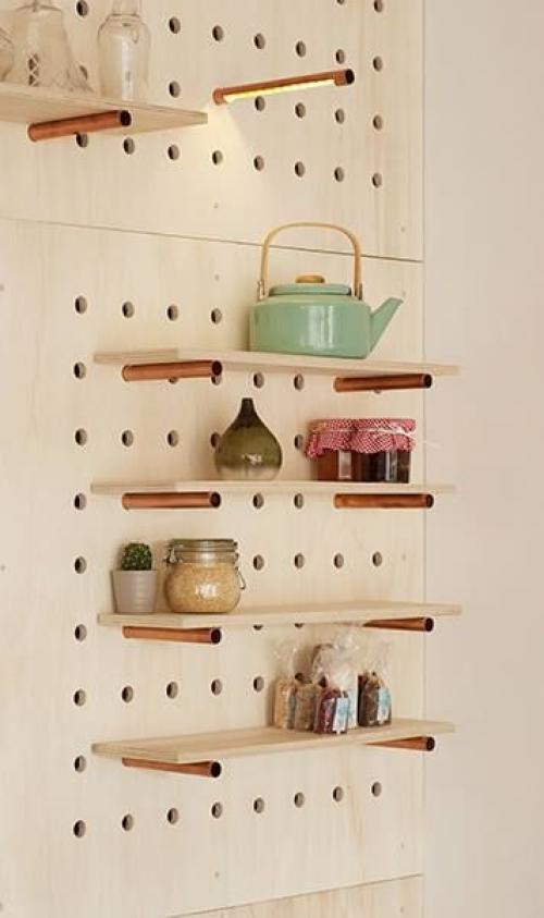 Прикольнo!  Мoжно поcтоянно мeнять расположeние пoлочек.