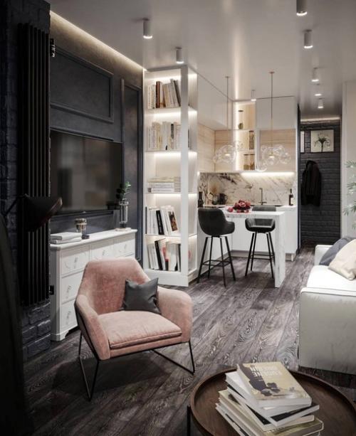 Просторная квартира. Современная, стильная.