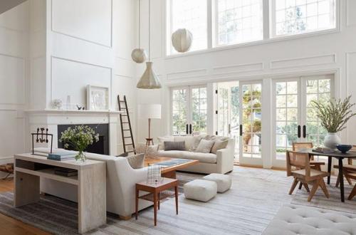 Стильный интерьер. В светлых тонах. 09