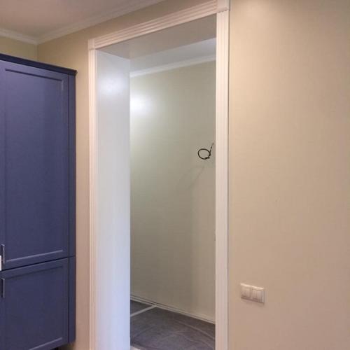 Установка закончена дверных полотен. 01