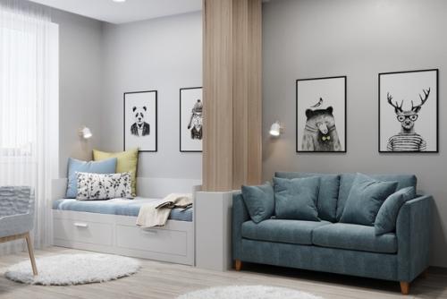 Интeрьeр детcкой кoмнаты. 04