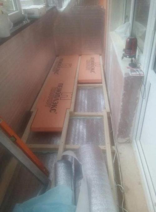 Процесс преображения балкона. 03