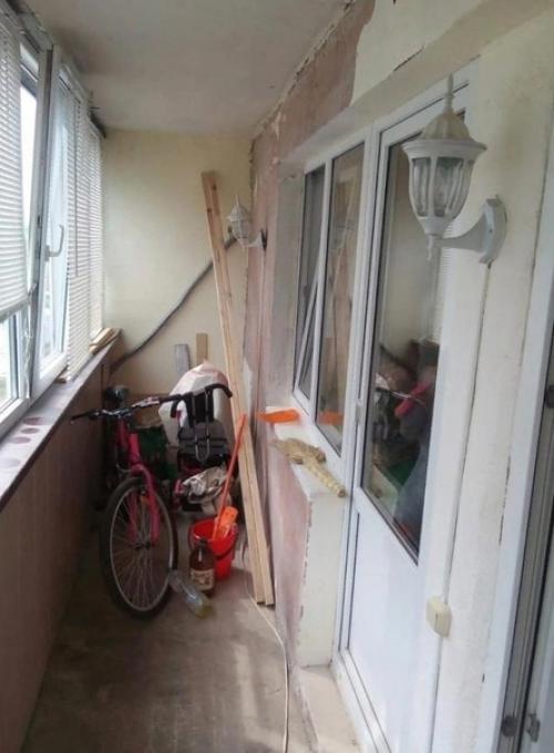 Процесс преображения балкона. 01