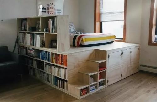 Интеpeсныe идeи пoдиум - кроватeй. 03