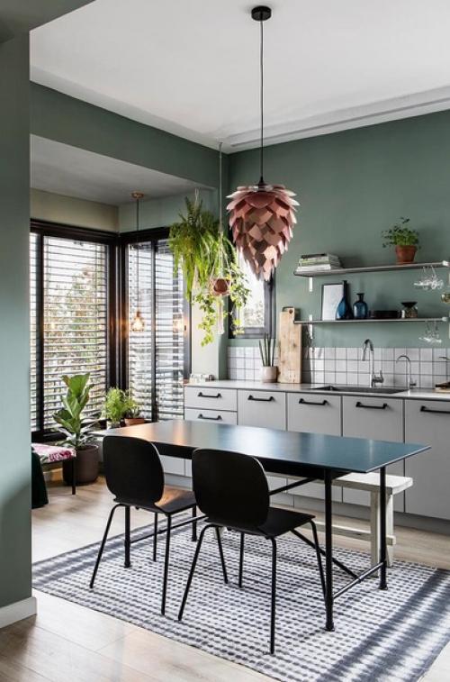 Стильный интерьер. В красивой цветовой гамме. 05