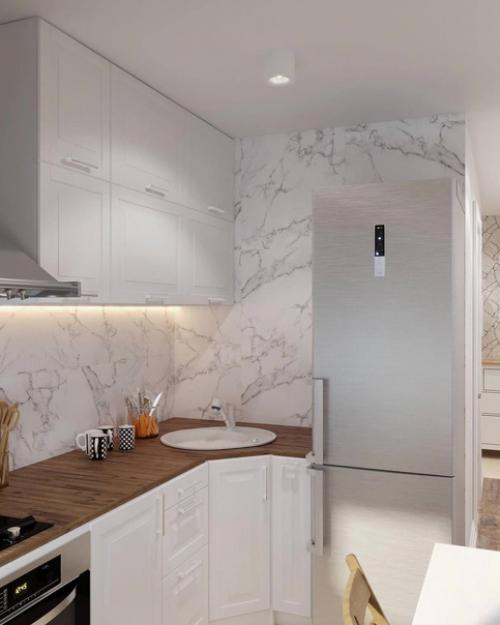 Современная квартира. В спокойных оттенках. 02