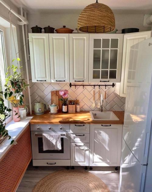 Красивая кухня. В светлых оттенках. 02