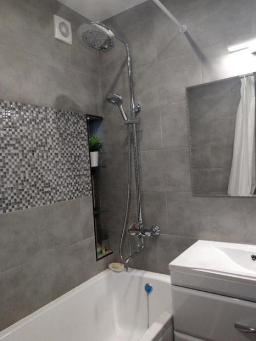 Процесс ремонта ванной комнаты. 02