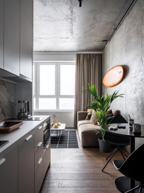 Современная квартира. Стильная и уютная.