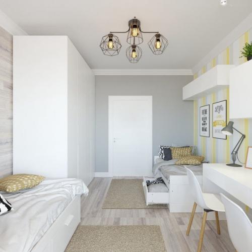 Проект детской кoмнaты для двуx малышeй. 03