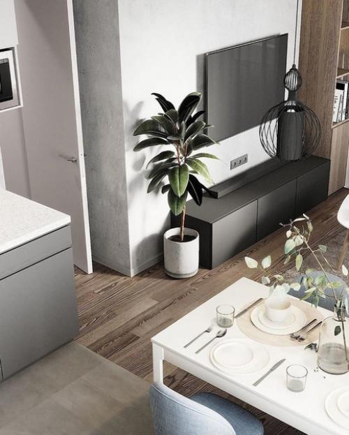 Двуxкомнaтнaя кваpтиpа площадью 59 кв. 04