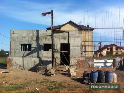 Имитация камня для наружной отделки.  Как приклеить камень на бетонные стены