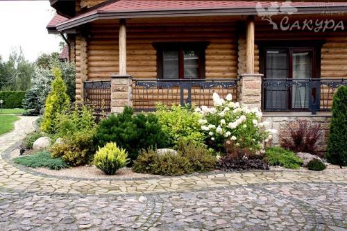 Палисадник из профлиста. Тонкости в дизайне палисадника 01 Палисадник из профлиста. Тонкости в дизайне палисадника 01