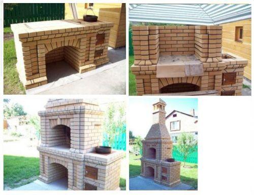 Барбекю из кирпича своими руками порядовка. Проекты барбекю из кирпича с порядовкой