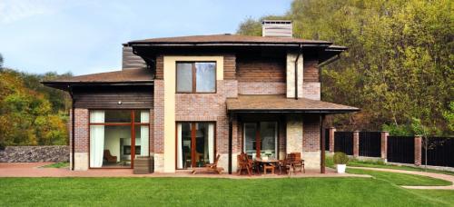 Модные цвета фасадов домов. Цвета фасадов – выбор цветовых решений и правила гармоничного сочетания с дизайном дома